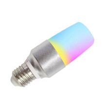 Tuya Wifi CCT+RGB E27 5W LED Light Bulb Life APP Control Voice Control Color Adjustment Bedroom Lamps