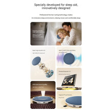 Bedroom Pillow Speaker, Under Pillow Sound Machine with White Noise, 9D Stereo Surround Sound, TF Card Support