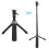 4-Section Folding Tripod Selfie Stick Action Black 4