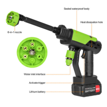 4000W Electric Pressure Washer Power Jet Washer 3626PSI Car Cleaner Gun+2Battery