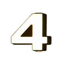 Easy Installation Number Shape Aluminum Wall Light Providing-4