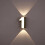 Easy Installation Number Shape Aluminum Wall Light Providing-4 6