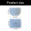 Heart Bowknot Shape Silicone Craft Mold Easy to Use for-A 4