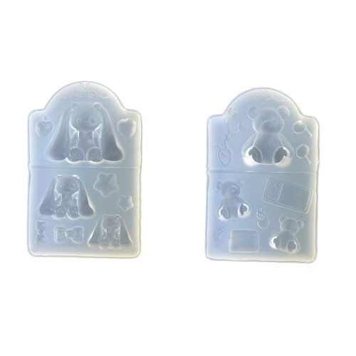 Smooth Surfaces Silicone Mold Handmade Moulds for Bear-B 1