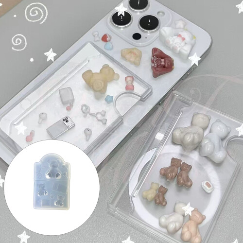 Smooth Surfaces Silicone Mold Handmade Moulds for Bear-B 2