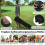 3 x 3 m Pop-Up Pavilion with Sidewall, Portable, Grey 4