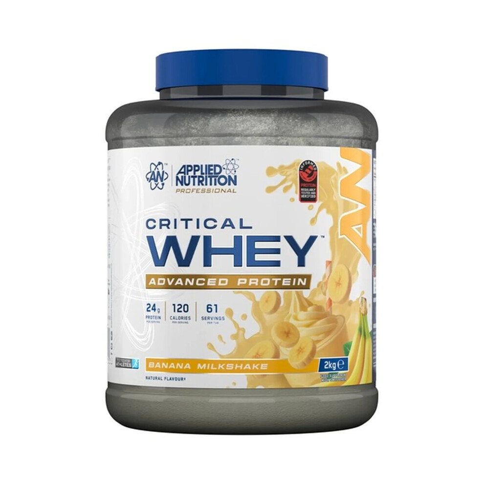 Critical Whey, Banana Milkshake - 2000 grams