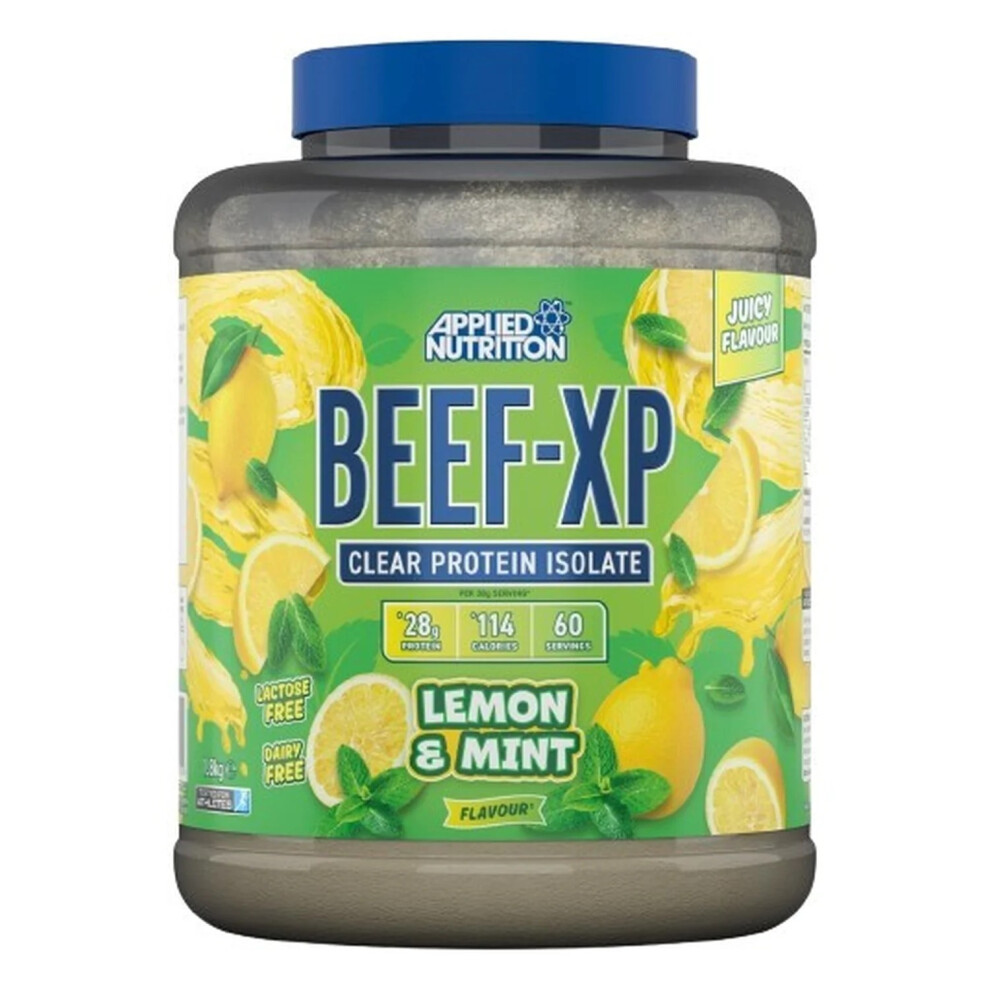 Applied Nutrition Beef-Xp Clear Protein Isolate Powder - Lemon & Mint - 60 Servings - Lemon & Mint - Image 3