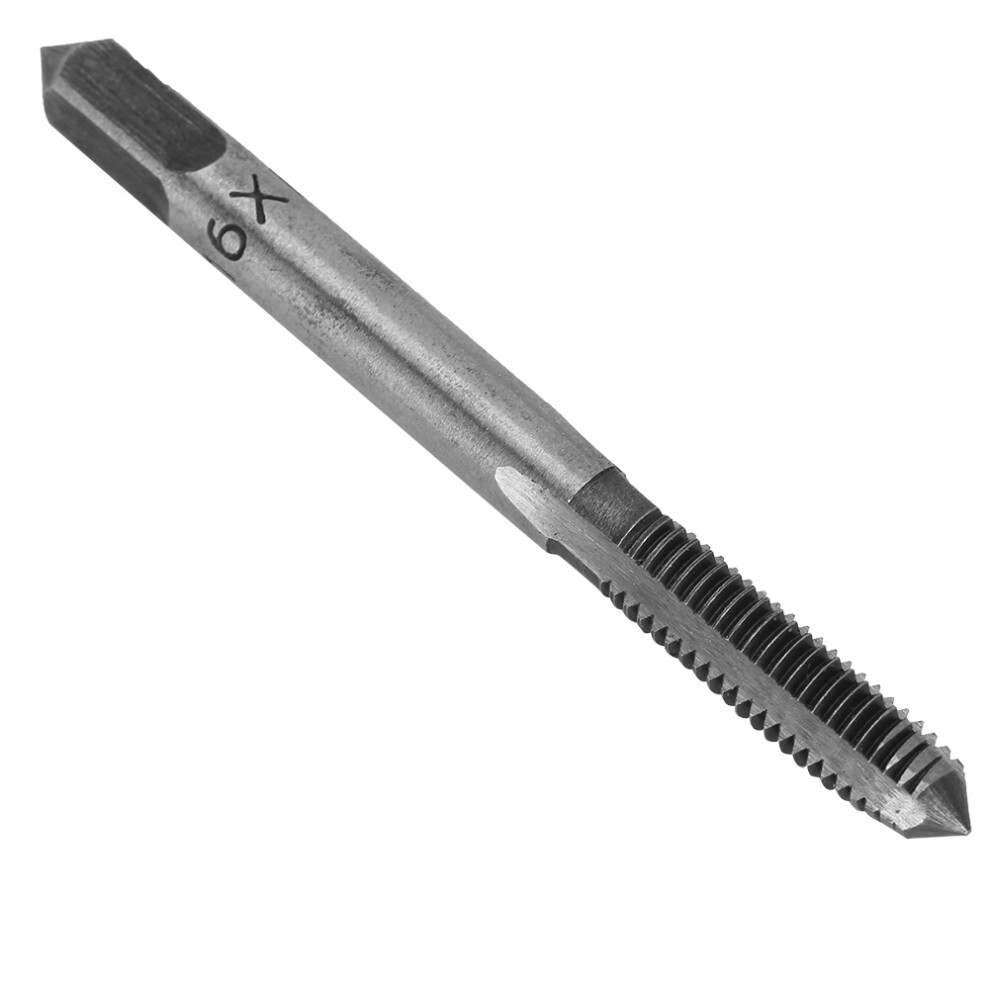 5Pc Thread Tap Set M3-M8 Hss Ticoated Silver 4091393811553