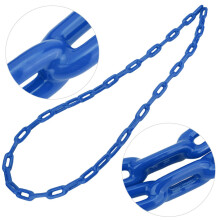 Blue 1.5m Plastic Coated Swing Link Chain