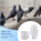 Removeble White Plastic Drinker With Handle For Pigeons Bird Supplies 29Cm X 17Cm 3