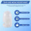 Removeble White Plastic Drinker With Handle For Pigeons Bird Supplies 29Cm X 17Cm 5