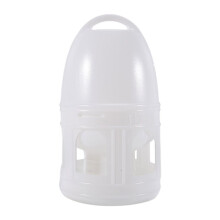 Afneembare Witte Plastic Drinkbak met Handvat voor Duivenvogelbenodigdheden 29cm X 17cm