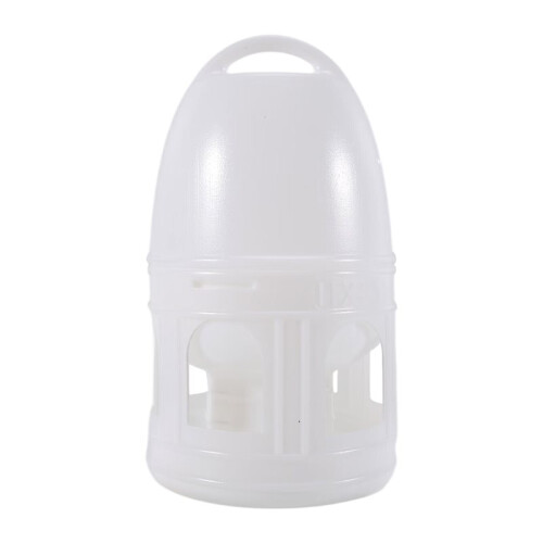 Removeble White Plastic Drinker With Handle For Pigeons Bird Supplies 29Cm X 17Cm