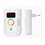 Portable Carbon Monoxide Detector - Plug-in CO Alarm with Digital LED Display, Travel & Home Security, Test Button--mp 1