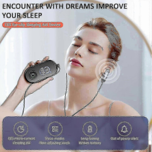 Regulated Style CES Microcurrent Ear Clips for Sleep Aid and Stress Management (Anxiety Support)--XP 2