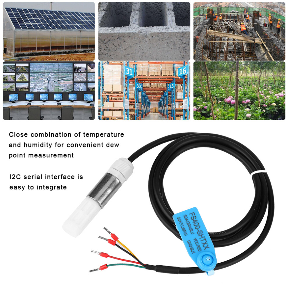 FS400-SHT31 Temp Humidity Sensor 20x14x3.7cm I2C