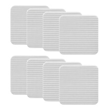 Juego de pegatinas antideslizantes para alfombras y sofás, 8 piezas. Almohadillas antideslizantes para alfombras, lavables y reutilizables. Adhesivo