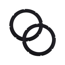 2 Pezzi di Ricambio per Altoparlanti da 12" In Gomma per La Riparazione del Bordo 'Altoparlante 298/280/242/234 mm