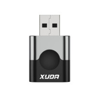 XUDA Wired to Wireless CarPlay and Android Auto 2 in 1  Adapter 5GHz WiFi5 for Wired CarPlay/Auto Cars B