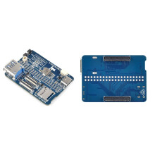 Waveshare 2 Pezzi per Raspberry Pi CM5  Base IO Board CM5  Base Board per Raspberry Pi Compute Module 5 Lite / EMMC