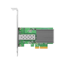 Single Port 10G SFP+ Network Card 10G SFP+ Port X1 (Support 1G/10G) PCI-E X4( Compatible with X8/X16) RTL8127ATF Chip