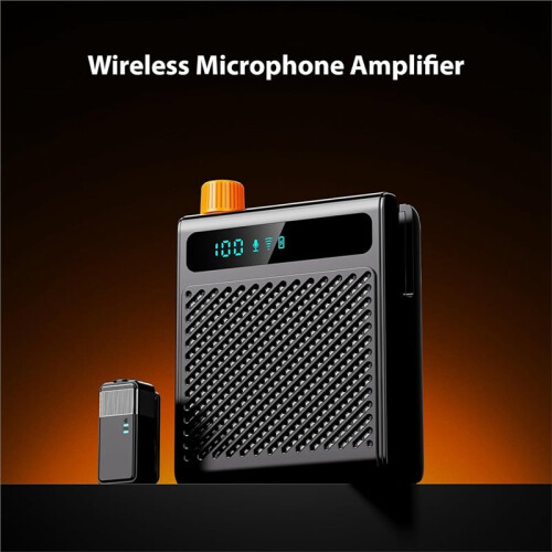 Wireless Professional Microphone Amplifier Rechargeable Portable Voice Amplifier for Teachers Tour Guides 2