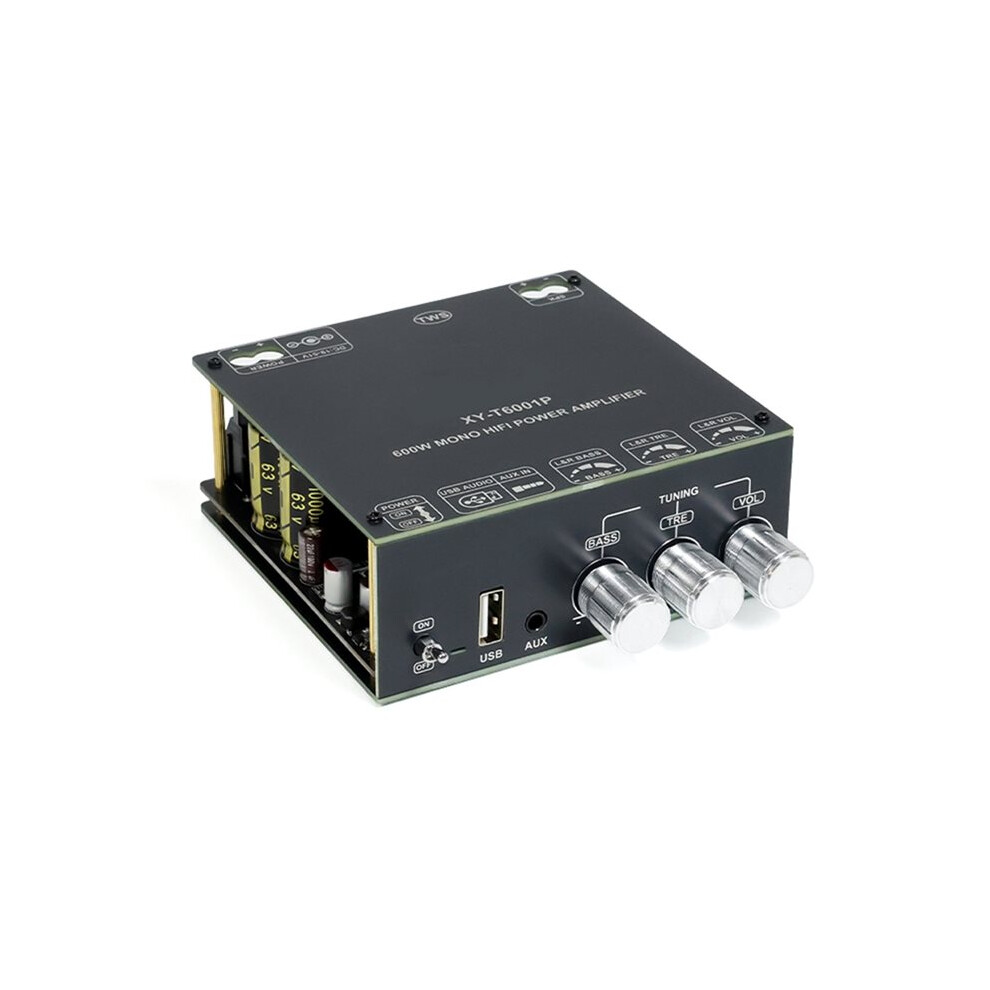 Xy-T6001p Tpa3255 Mono 600W Amplifier Board Module High/Low Frequency Tws True Wireless Speakers With Case Golden 6032382710745