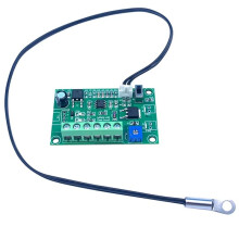 New  12V/24V 4A Fan Temperature Control 2/3wire PC CPU Chassis Fan Speed Regulation PWM Thermostat Speed Governor