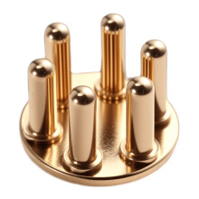 Gold-Plated 6-Prong Dry EEG Electrode High Accuracy Comb Electrodes Brain Signal Acquisition Parts for OpenBCI EEGLAB