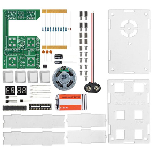 DIY Memory Training Game Console Electronic Soldering Kit Fun Teaching Practical Training Exercises Circuit Board
