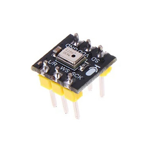 INMP441 Omnidirectional Microphone Module I2S Interface Low Power MEMS Digital Output Sensor Module Soldered Pin 1