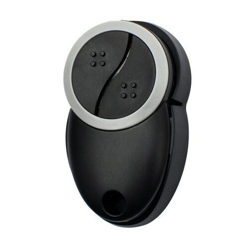 For TELECO TXP-433-A02 Garage Door Remote Control 433.92MHz Rolling Code Transmitter Gate Door Remote with Keychain