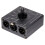 XLR Audio Switcher Splitter Bi-Direction 1 Input 5 Output 5 Input 1 Output Audio Signal Splitter Box Audio Distribution 3