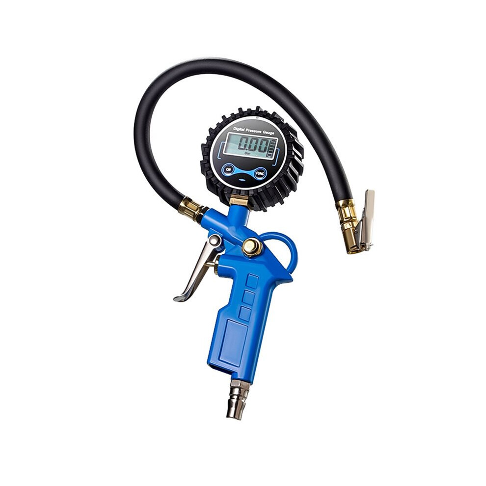 Car Tyre Air Pressure Gauge Tire Inflator Tire Pressure Pneumatic Tool Gauge Compressor Pressure Gauge 0-255Psi Dark 4711468326248