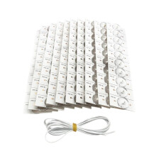 3V 50/100Pcs LED Lamp Beads with Optical Lens Filter for 32-65In TV Backlight Repair High Quality TV Backlight Strips A
