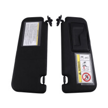 74320-0KB00-C0 74310-0KC30-C0 Black Pair Side Sun Visor Fits for Hilux Revo Rocco Rogue 2WD 4WD 2015-2022