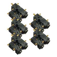 5pcs New Earphone Jack Socket Headset Connector for A8 GP3188 GP3688 GP3988 CP040 CP200 CP180 EP450 Radio