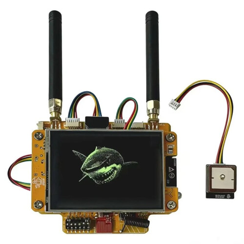 NM-RF-Hat Companion Hat Zero-Conflict, RF Multibanda per CYD CC1101 NRF24 PN532 IR TX/RX 433M, con Modulo Burce e GPS