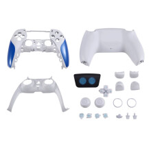 Coque de Remplacement Complète pour Console pour PS5 : Pièces de Rechange, Plaques Avant et Arrière, Accessoires pour 5