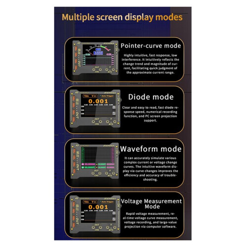 Waveform Multi-Function Measurement Meter A9 High-Precision Voltage Current Sampling Data Logger PC Computer Control