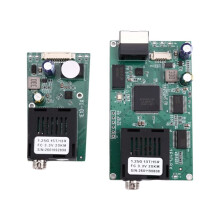 1 IP Ethernet Video with 1 TTL Data over Fiber Optic Converter 1310nm/1550nm FC Singlemode Fiber 20Km, TTL 460Kbps