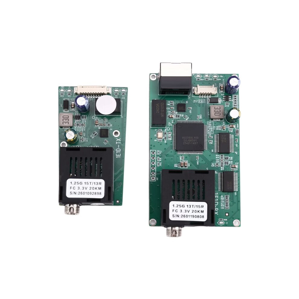 1 Ip Ethernet Video With 1 Ttl Data Over Fiber Optic Converter 1310Nm/1550Nm Fc Singlemode Fiber 20Km, Ttl 460Kbps 4713544976385