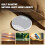 Under Pillow Speaker HiFi Sleep Sound Speaker  5.4 White Noise Speaker with Digital Clock Timer 8