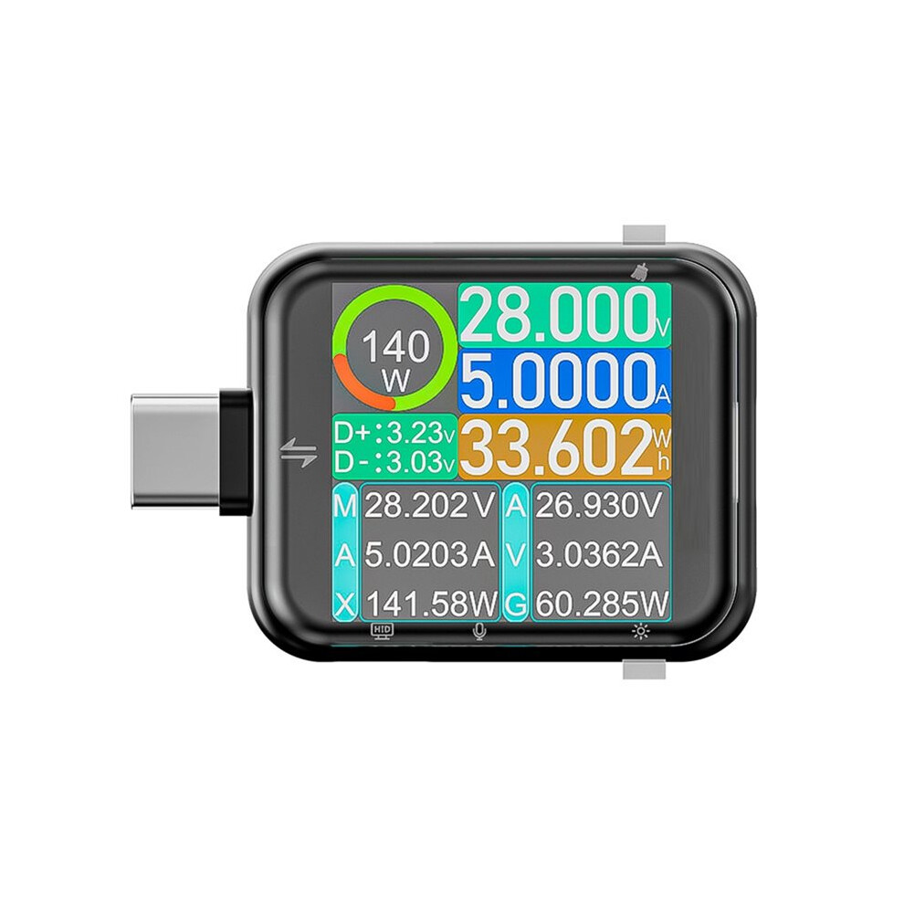 T3 Usb Tester Digital Voltage Current Tester Power Meter Music Spectrum Analyzer Decibel Meter Level And Barometer A 6031418844829