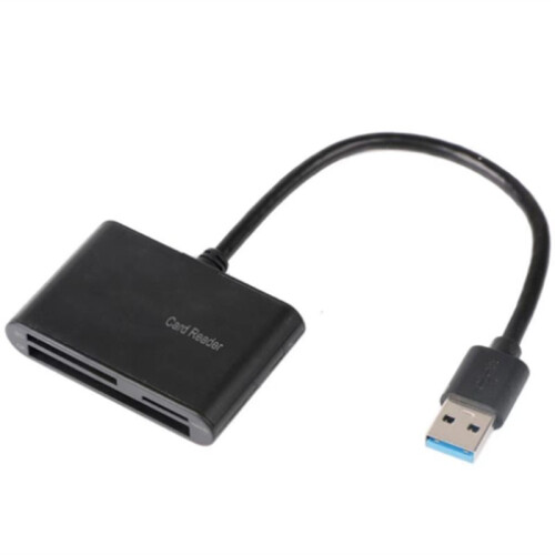 USB  Card Reader Memory Card Reader Writer Compact Flash Card Adapter for CF//TF Micro /Micro Card for Wind