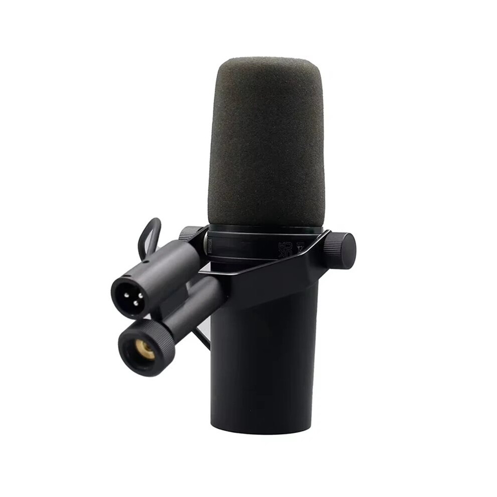 For Sm7b Style Dynamic Microphone Xlr Broadcast Mic For Podcast Streaming Voice Over Studio Recording Home Studio Black 4714011738932