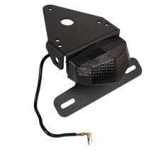 Support de Plaque D'Immatriculation Arrière à LED pour Moto pour XR250R XR400R, avec Feu Arrière Intégré et Suppression Du Garde-Boue Arrière