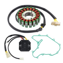 Motorcycle Magnetic Motor Stator Coil with Rectifier Gasket 90139004000 90111034000 for  RC125 RC200 2014-2020