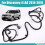 LR062205 Front Bumper Wiring Harness for  LR4  4 2014-2016 3
